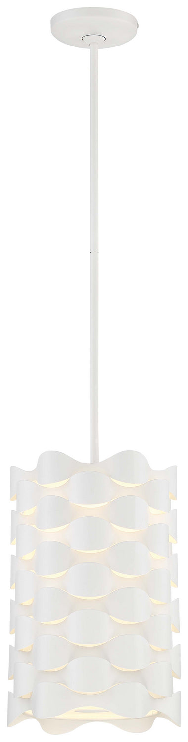 George Kovacs Coastal Current P1301-655-L Pendant Light - Sand White