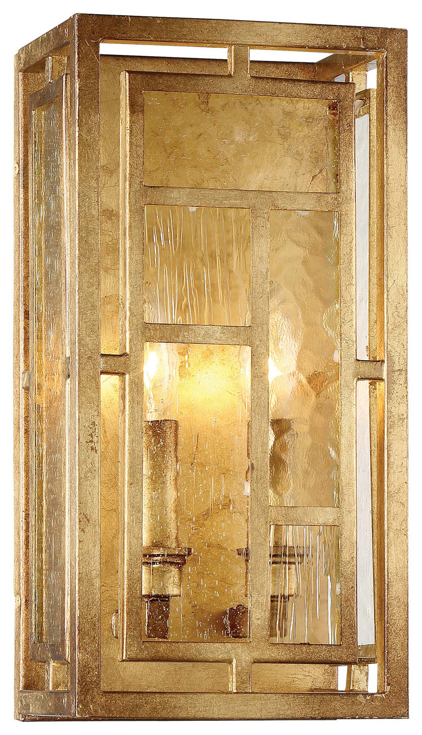 Metropolitan Edgemont Park N6472-293 Wall Light - Pandora Gold Leaf
