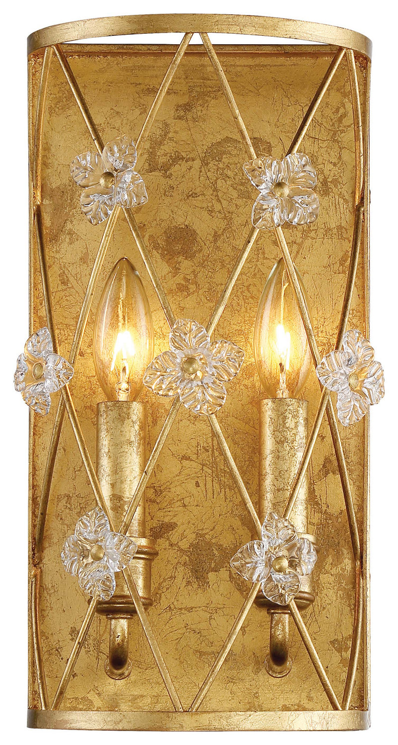 Metropolitan Victoria Park N6561-596 Wall Light - Elara Gold