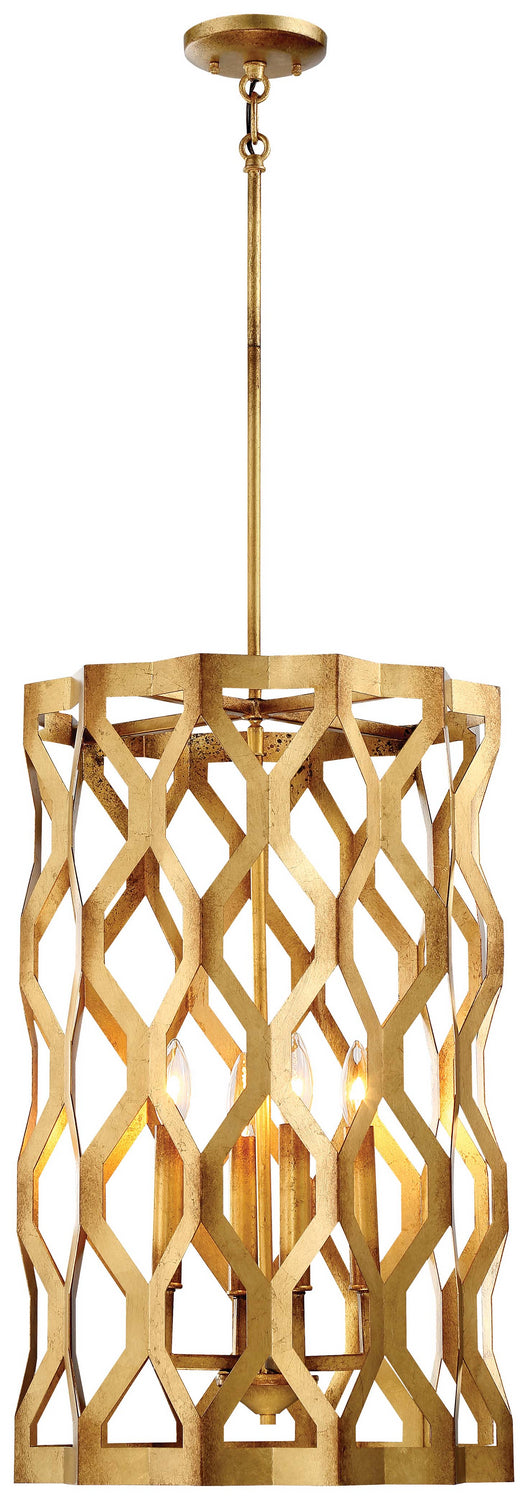 Metropolitan Coronade N6774-293 Pendant Light - Pandora Gold Leaf