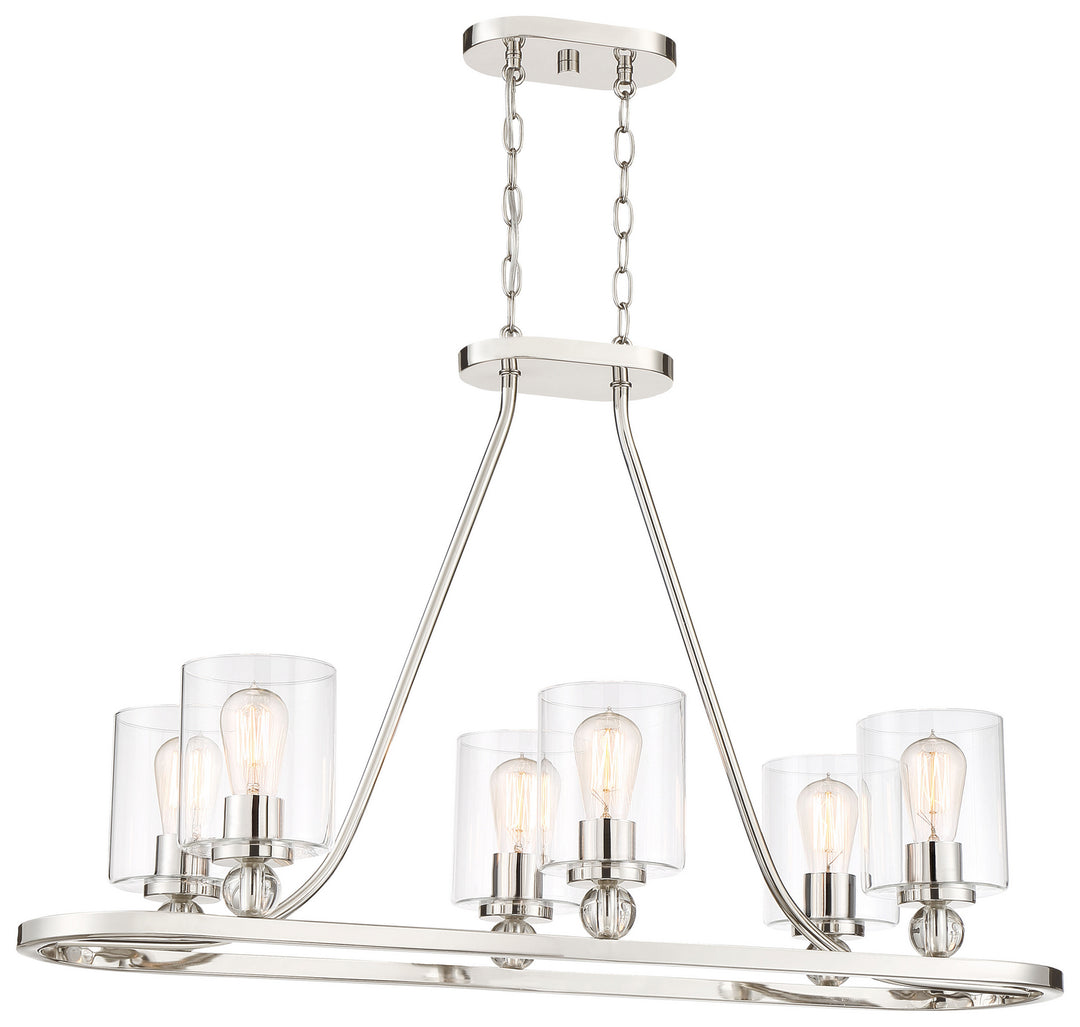 Minka-Lavery Studio 5 3076-613 Pendant Light - Polished Nickel