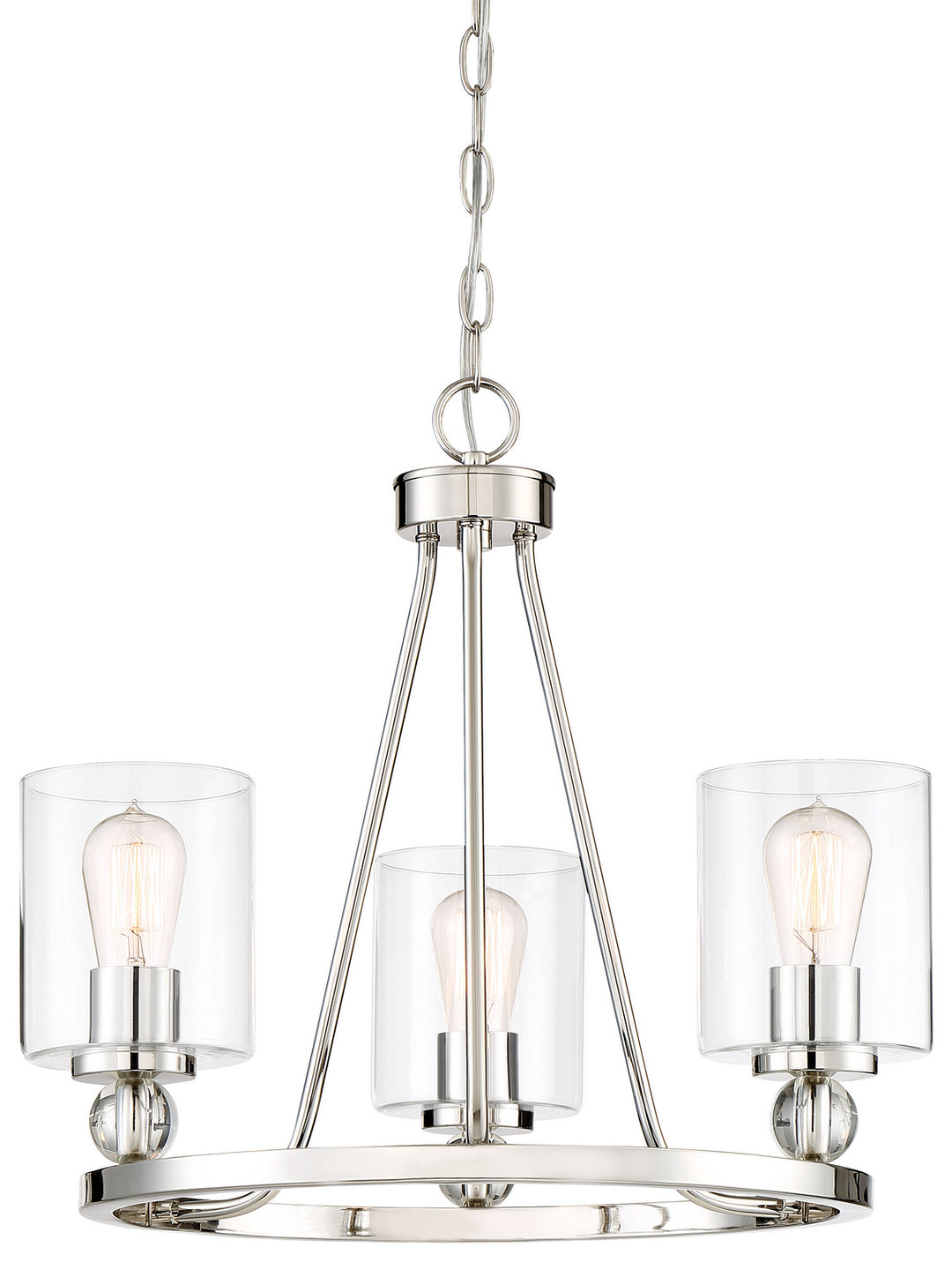 Minka-Lavery Studio 5 3077-613 Chandelier Light - Platinum