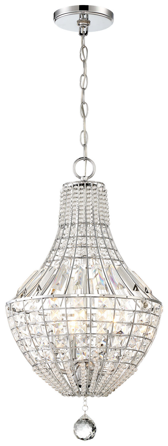 Minka-Lavery Braiden 2344-77 Pendant Light - Chrome