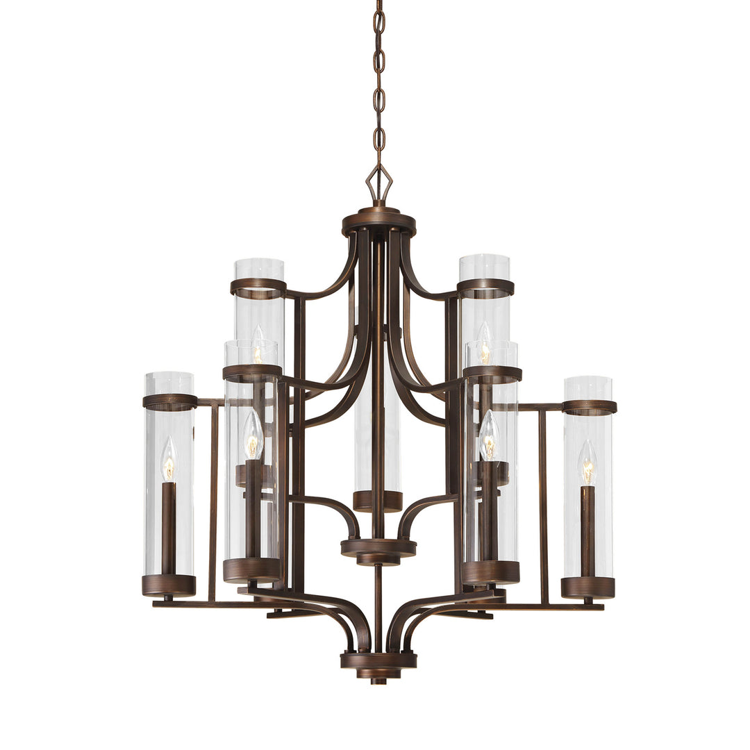 Millennium Milan 1989-RBZ Chandelier Light - Rubbed Bronze