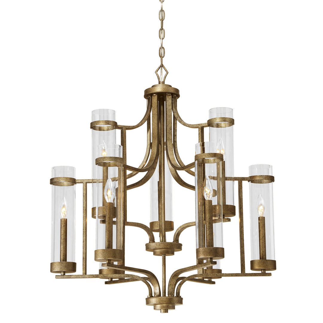 Millennium Milan 1989-VG Chandelier Light - Vintage Gold