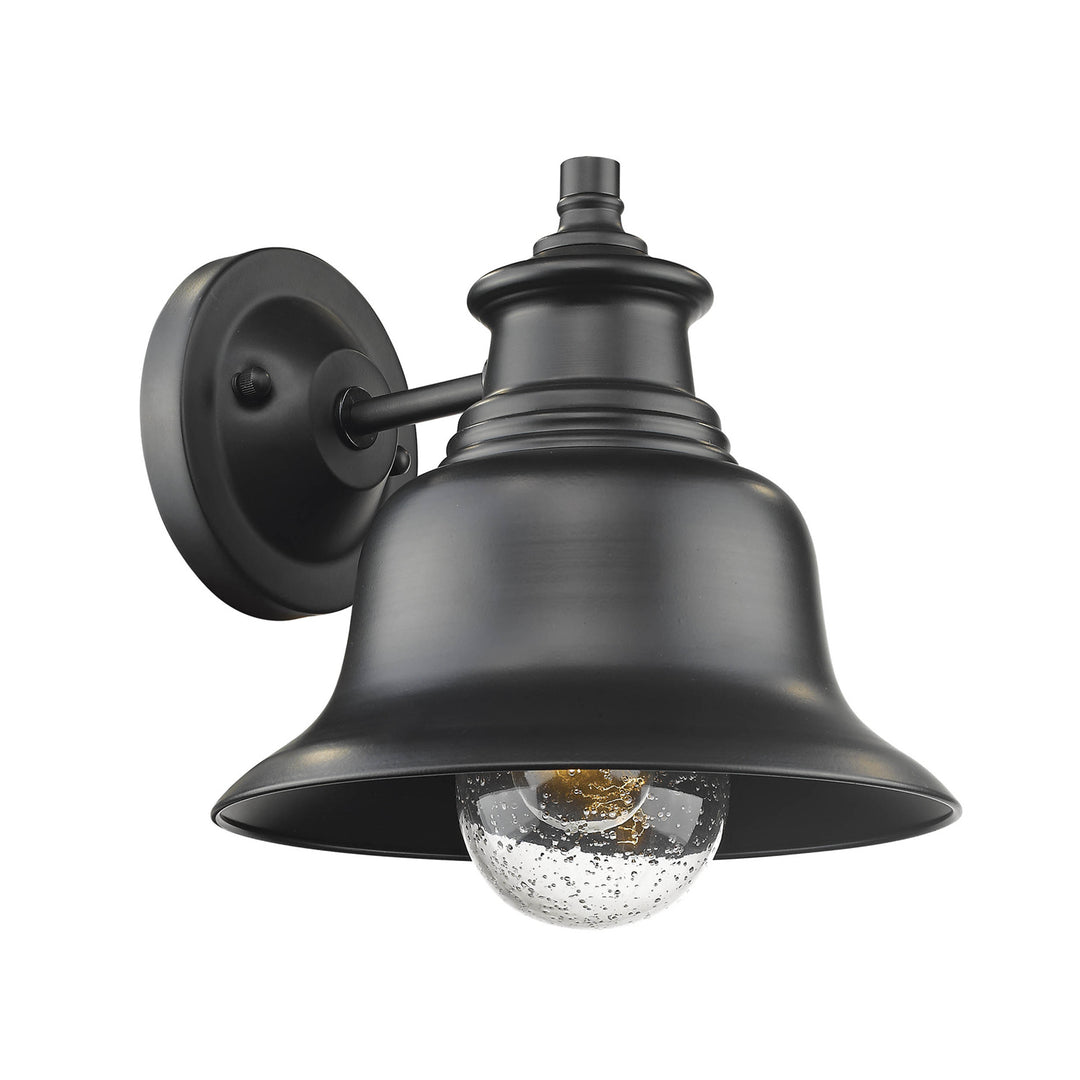 Millennium Lighting 2513-PBK Kings Bay One Light Outdoor Wall Bracket Outdoor Black