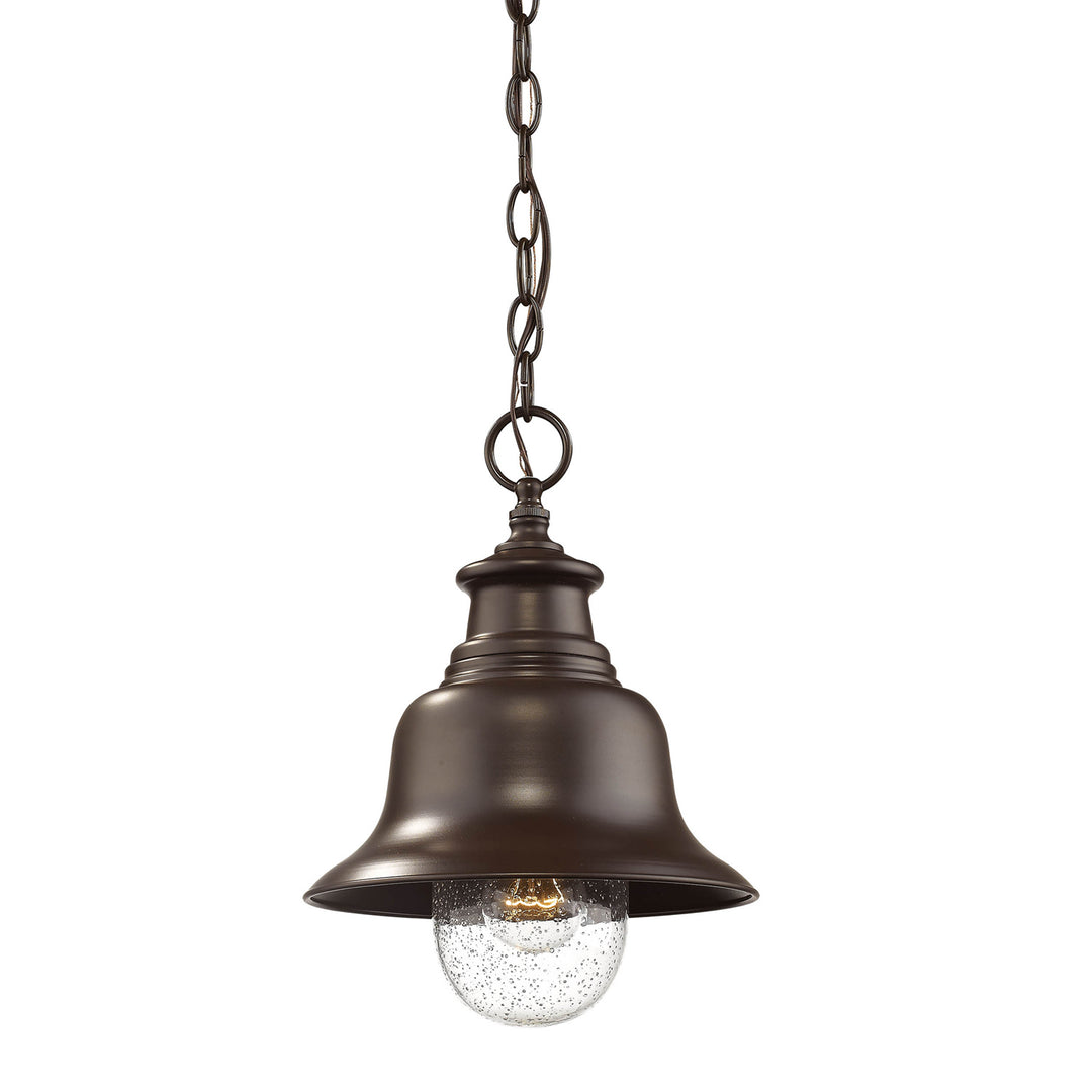 Millennium Lighting 2514-PBZ Kings Bay One Light Outdoor Hanging Lantern Outdoor Bronze / Dark