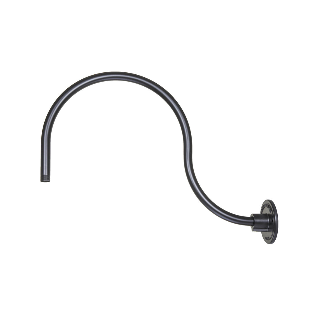 Millennium Lighting RGN24-ASB R Series Goose Neck Decor Black