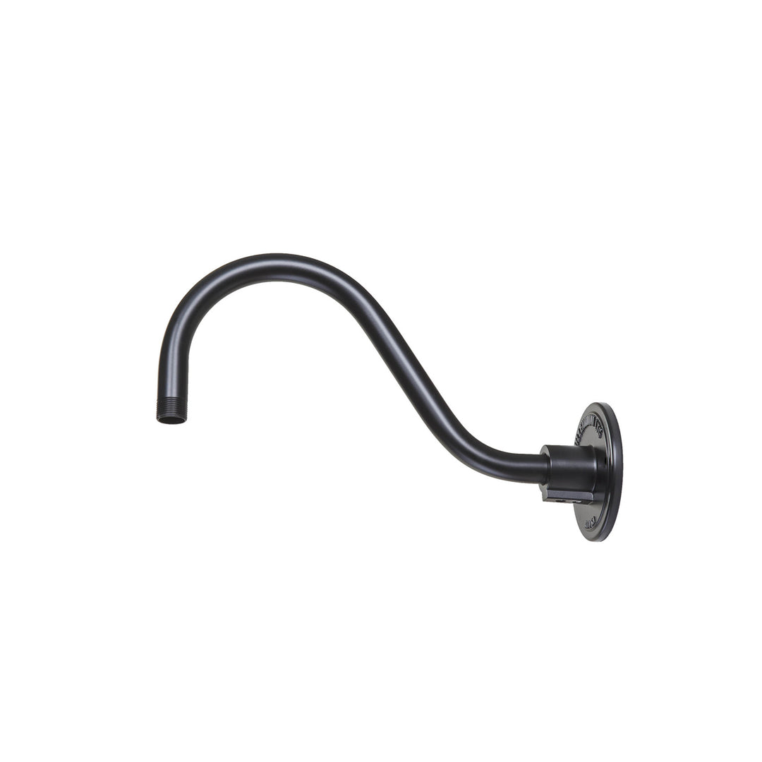 Millennium Lighting RGN15-ASB R Series Goose Neck Decor Black