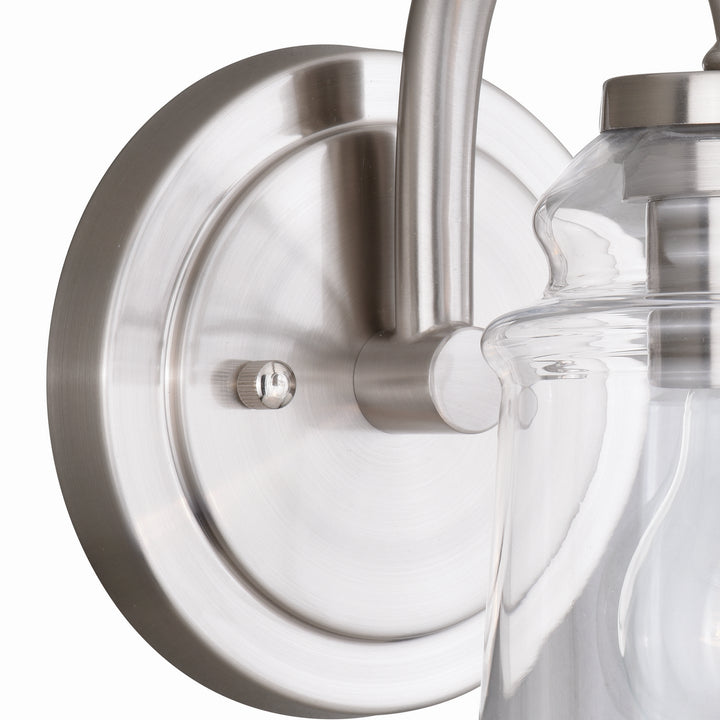 Vaxcel Toledo W0239 Wall Light - Satin Nickel