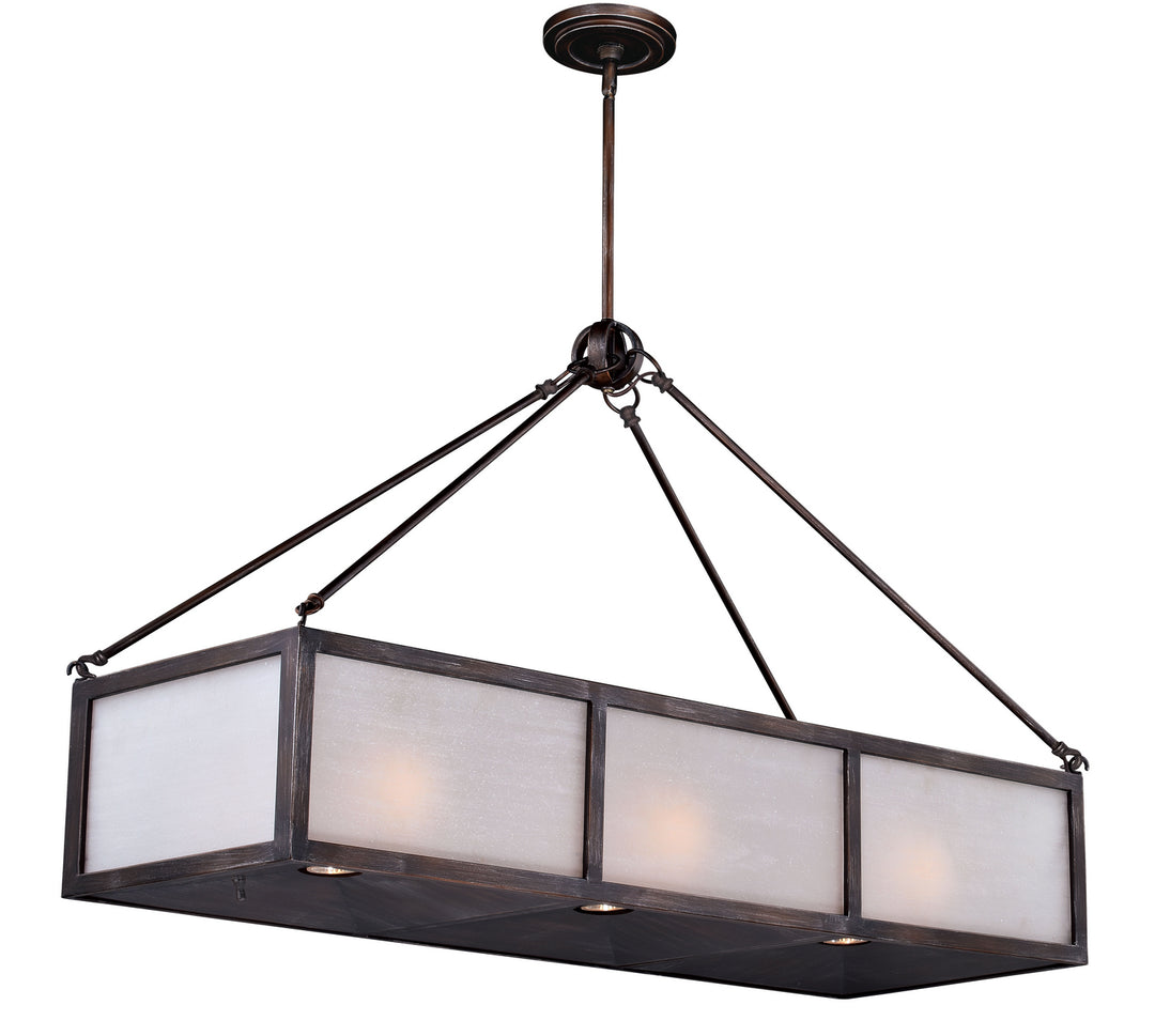 Vaxcel Lumos H0183 Pendant Light - Sterling Bronze