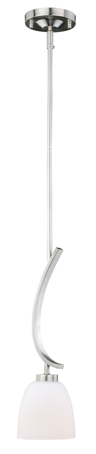 Vaxcel Mea P0203 Pendant Light - Satin Nickel