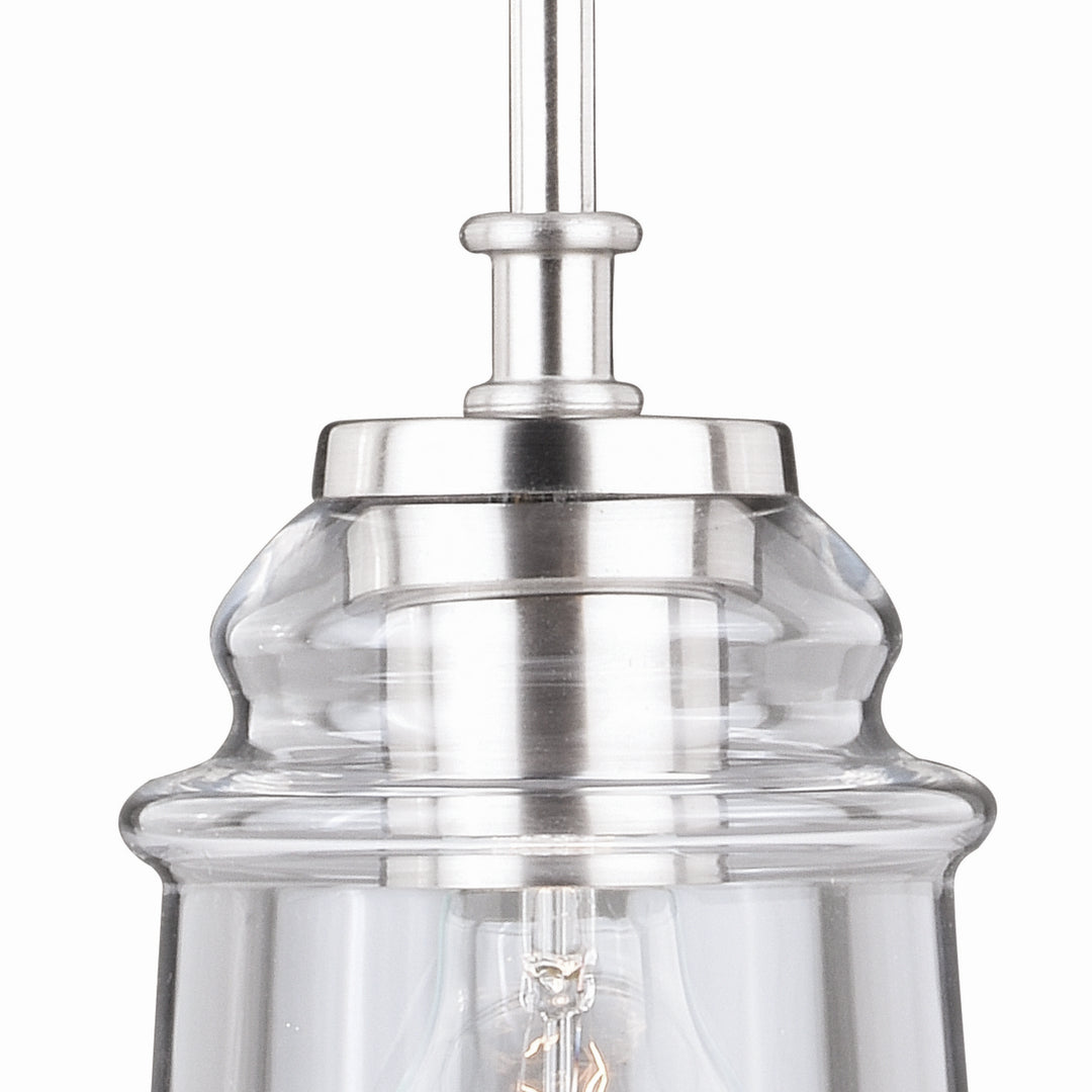 Vaxcel Toledo P0210 Pendant Light - Satin Nickel