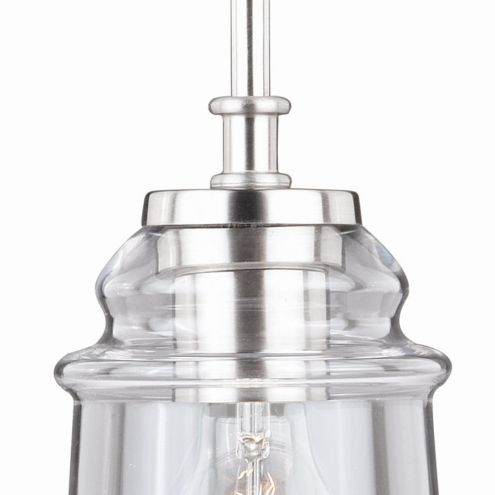 Vaxcel Toledo P0210 Pendant Light - Satin Nickel