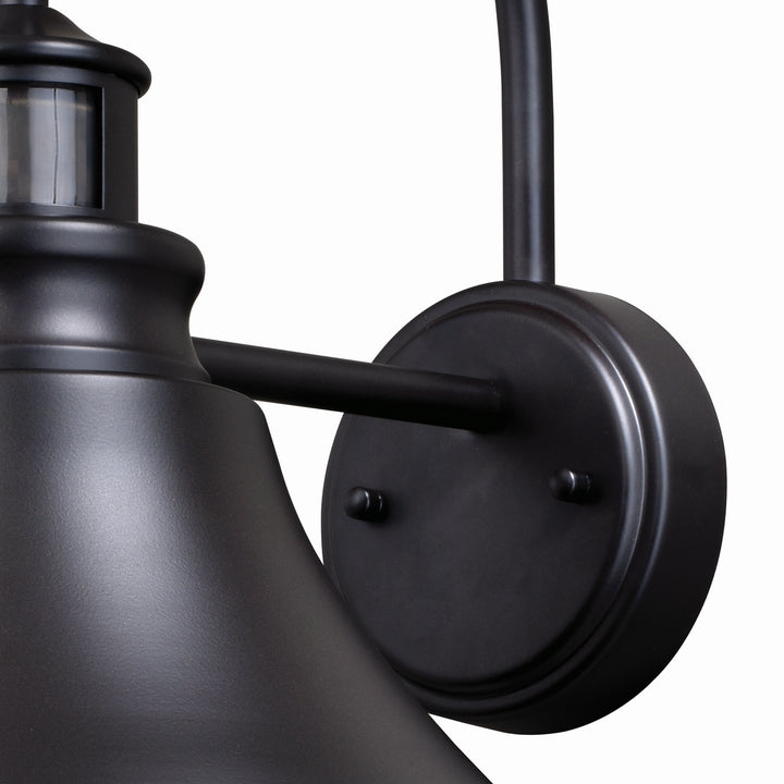 Vaxcel Lighting T0258 Delano One Light Motion Sensor Outdoor Wall Light Outdoor Bronze / Dark