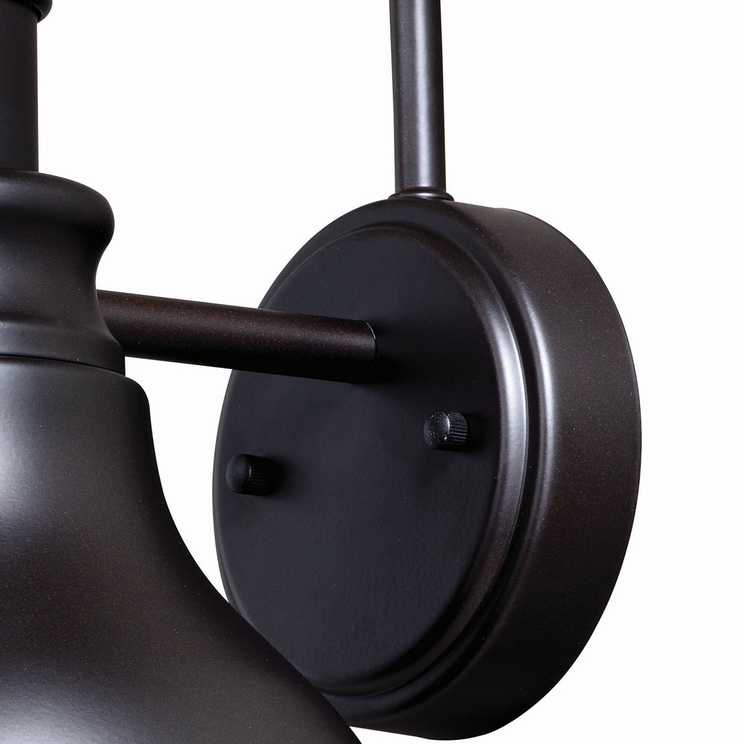 Vaxcel Lighting T0259 Delano One Light Motion Sensor Outdoor Wall Light Outdoor Bronze / Dark