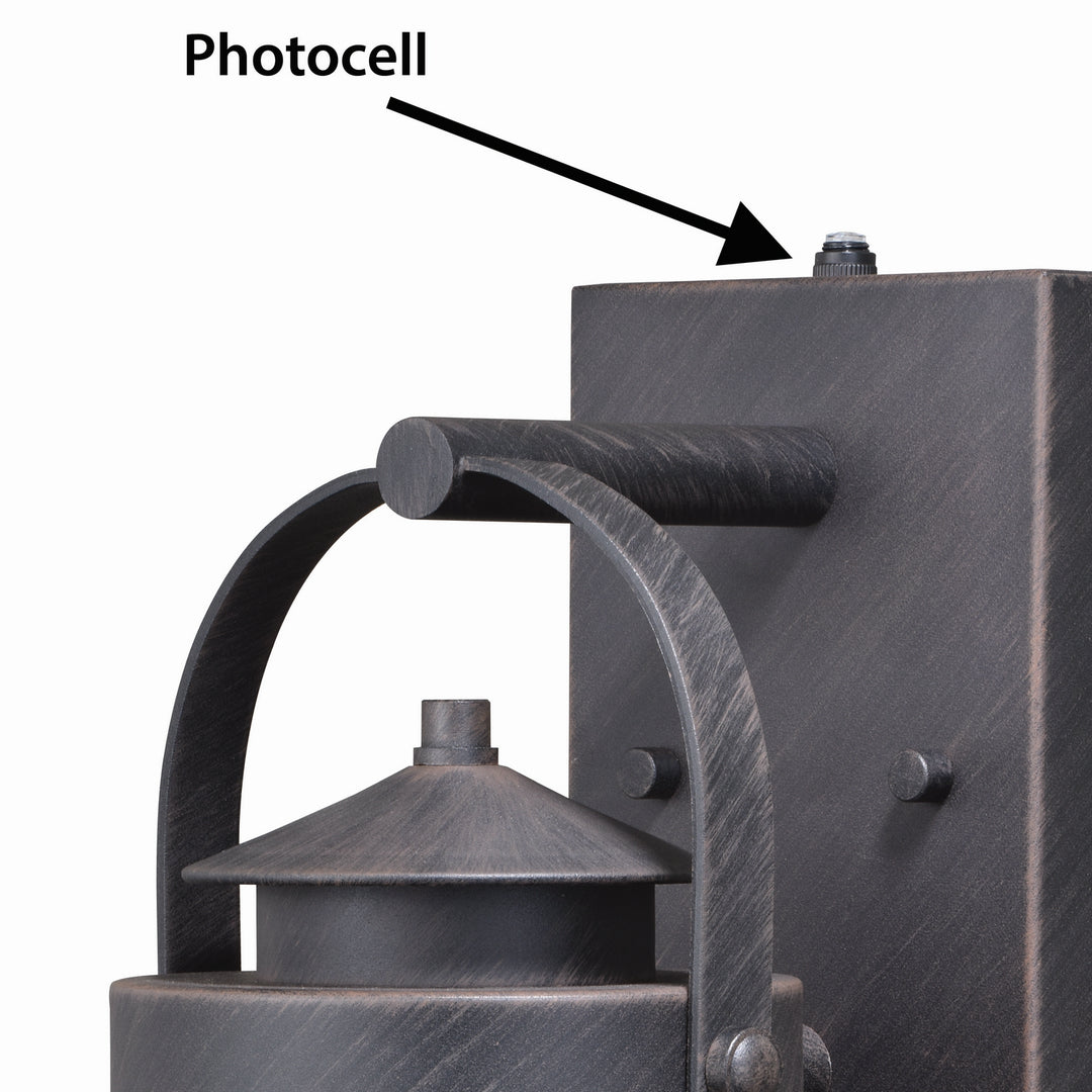 Vaxcel Lighting T0285 Cumberland One Light Outdoor Wall Mount Outdoor Bronze / Dark