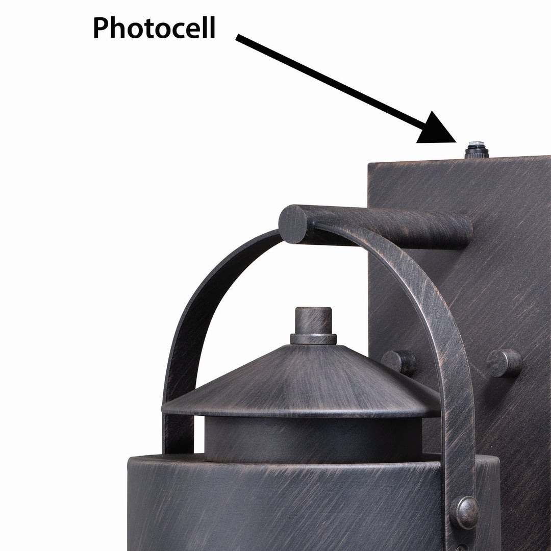 Vaxcel Lighting T0286 Cumberland One Light Outdoor Wall Mount Outdoor Bronze / Dark