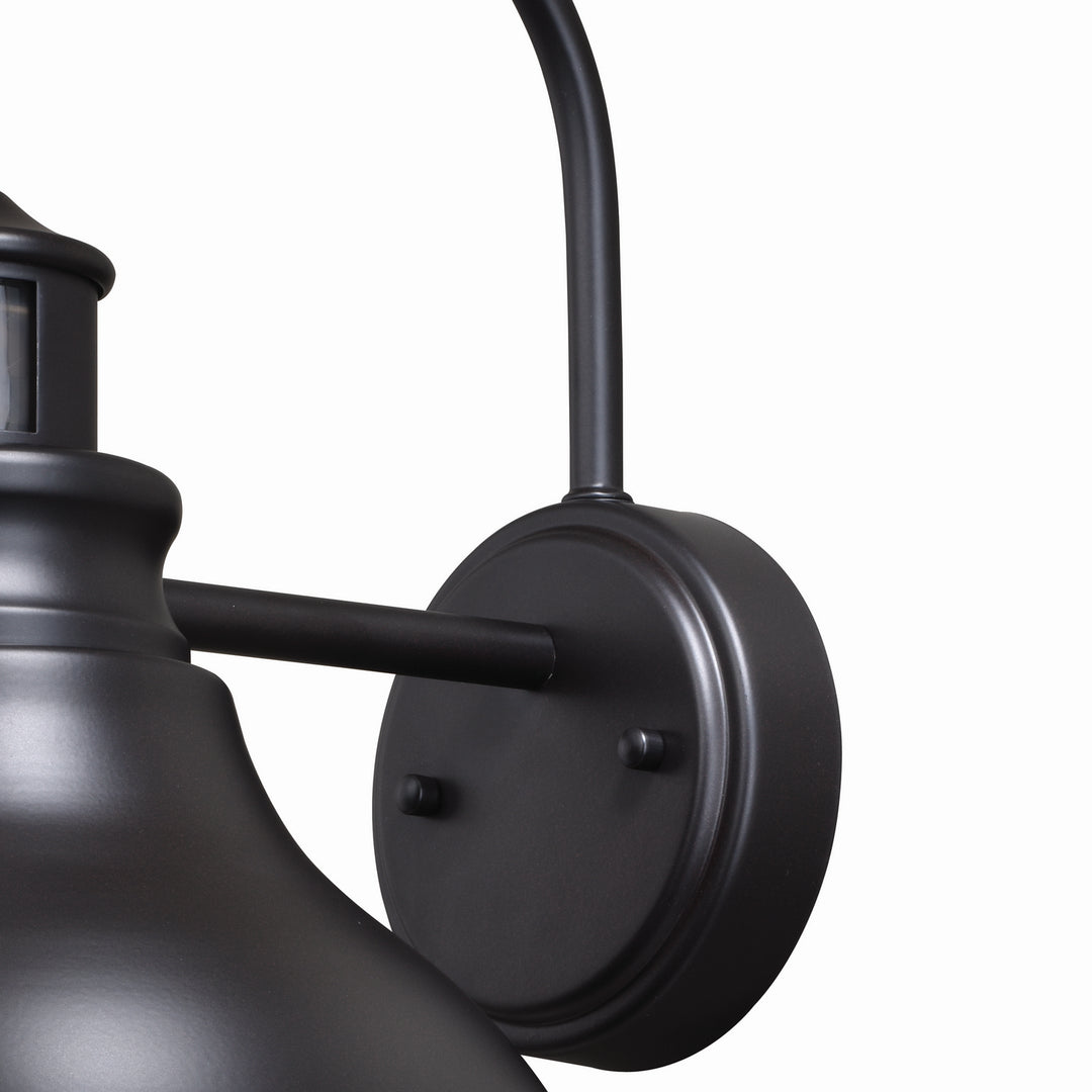 Vaxcel Lighting T0291 Delano One Light Motion Sensor Outdoor Wall Light Outdoor Bronze / Dark