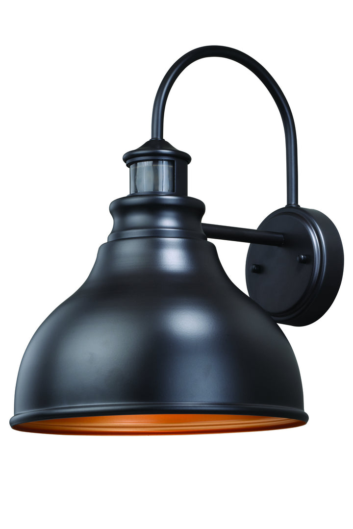 Vaxcel Lighting T0291 Delano One Light Motion Sensor Outdoor Wall Light Outdoor Bronze / Dark