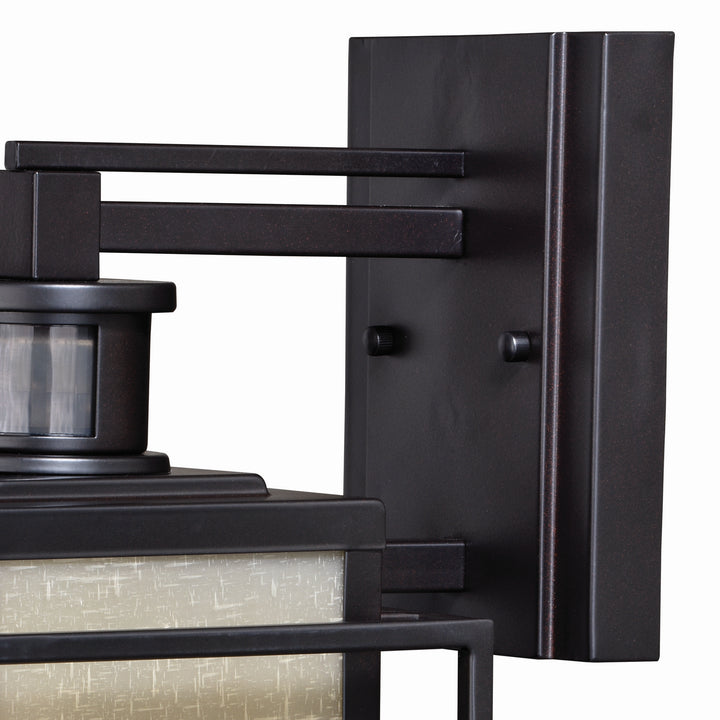 Vaxcel Lighting T0296 Hyde Park One Light Motion Sensor Outdoor Wall Light Outdoor Bronze / Dark