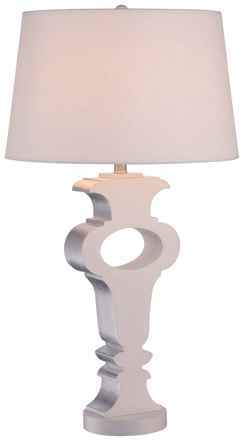 Minka-Lavery Lighting 12430-0  One Light Table Lamp Lamp White