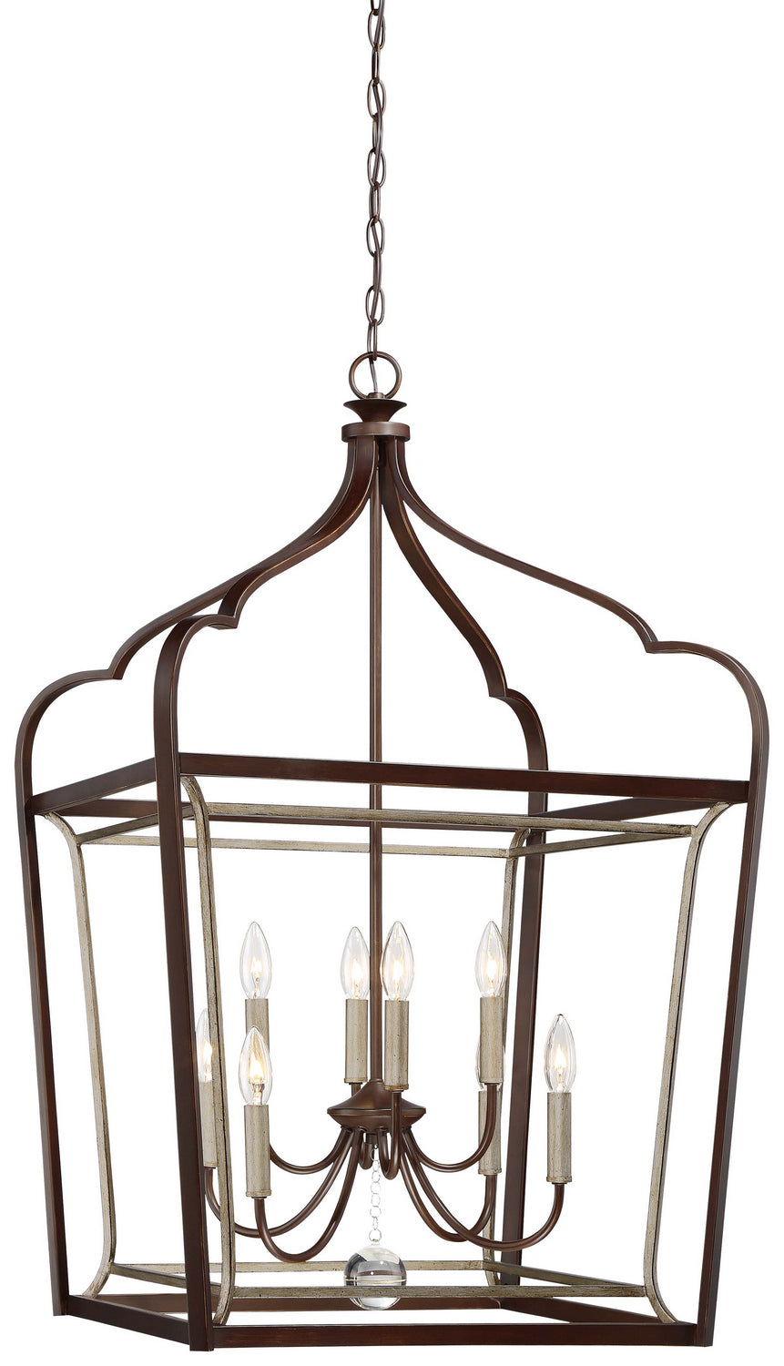 Minka-Lavery Astrapia 4349-593 Pendant Light - Dark Rubbed Sienna With Aged S