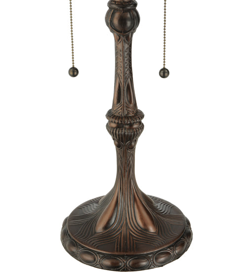 Meyda Tiffany Lighting 79790 Gypsy Two Light Table Base Utility Light Bronze / Dark