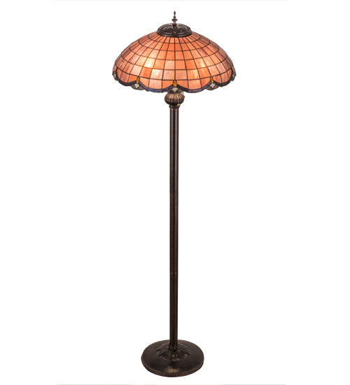 Meyda Tiffany Lighting 79814 Elan Floor Lamp Lamp Bronze / Dark