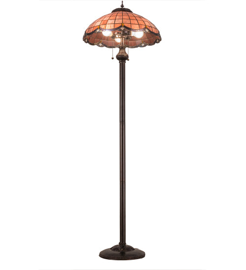 Meyda Tiffany Lighting 79814 Elan Floor Lamp Lamp Bronze / Dark