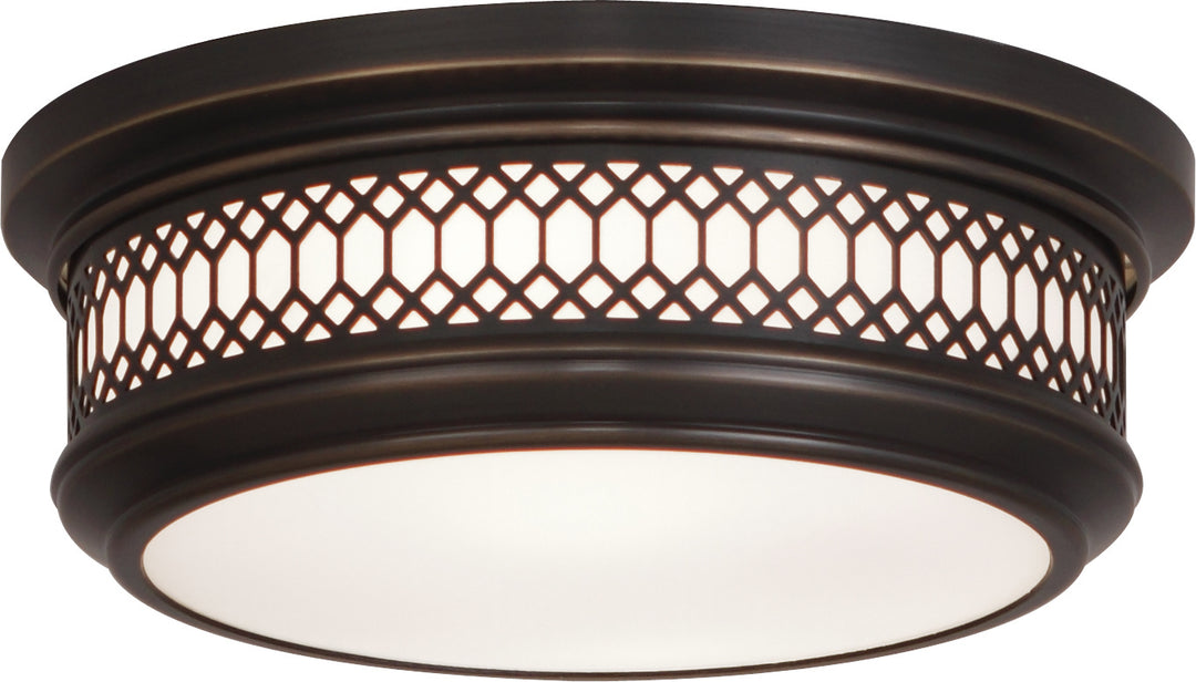 Robert Abbey Williamsburg Tucker Z306 Ceiling Light - Deep Patina Bronze