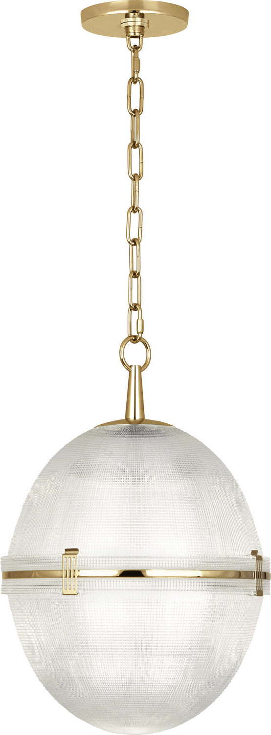 Robert Abbey Brighton 3393 Pendant Light - Modern Brass