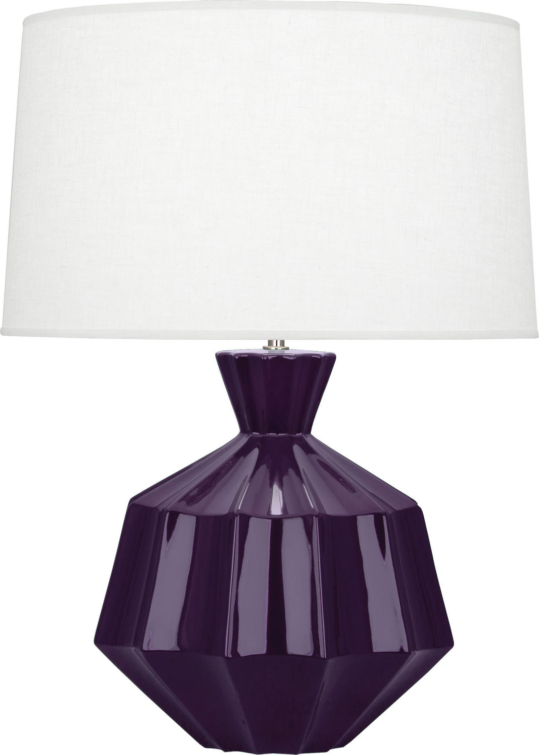 Robert Abbey Lighting AM999 Orion Lamp Amethyst Glazed