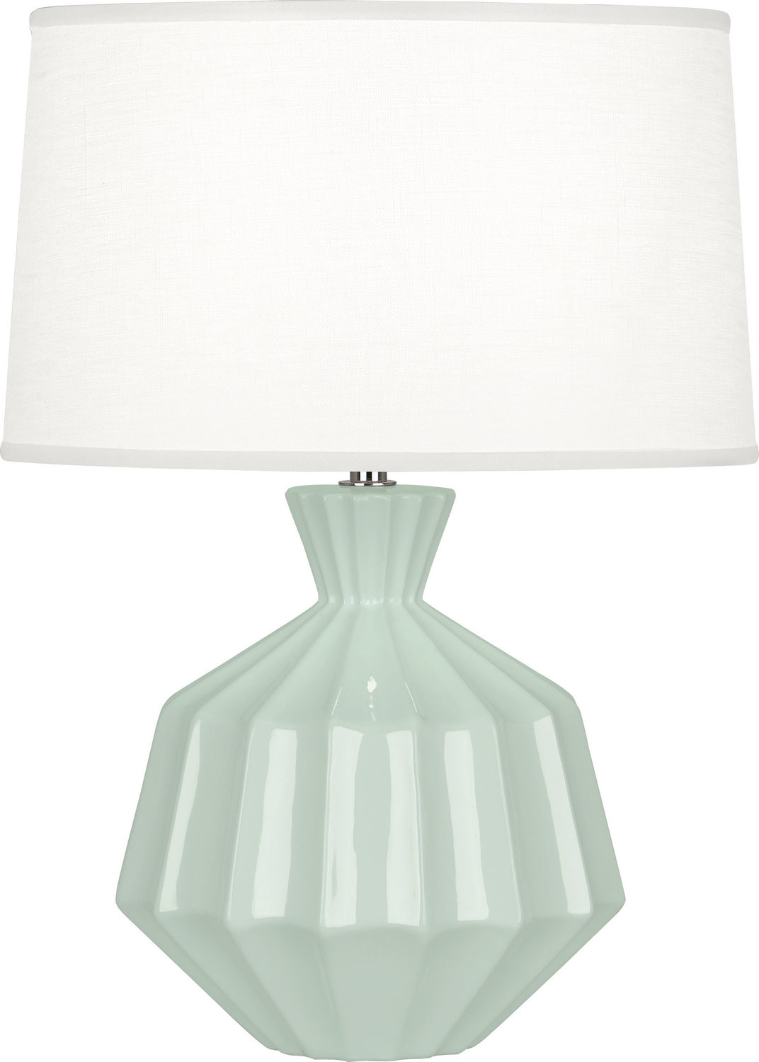 Robert Abbey Lighting CL989 Orion Lamp Celadon Glazed