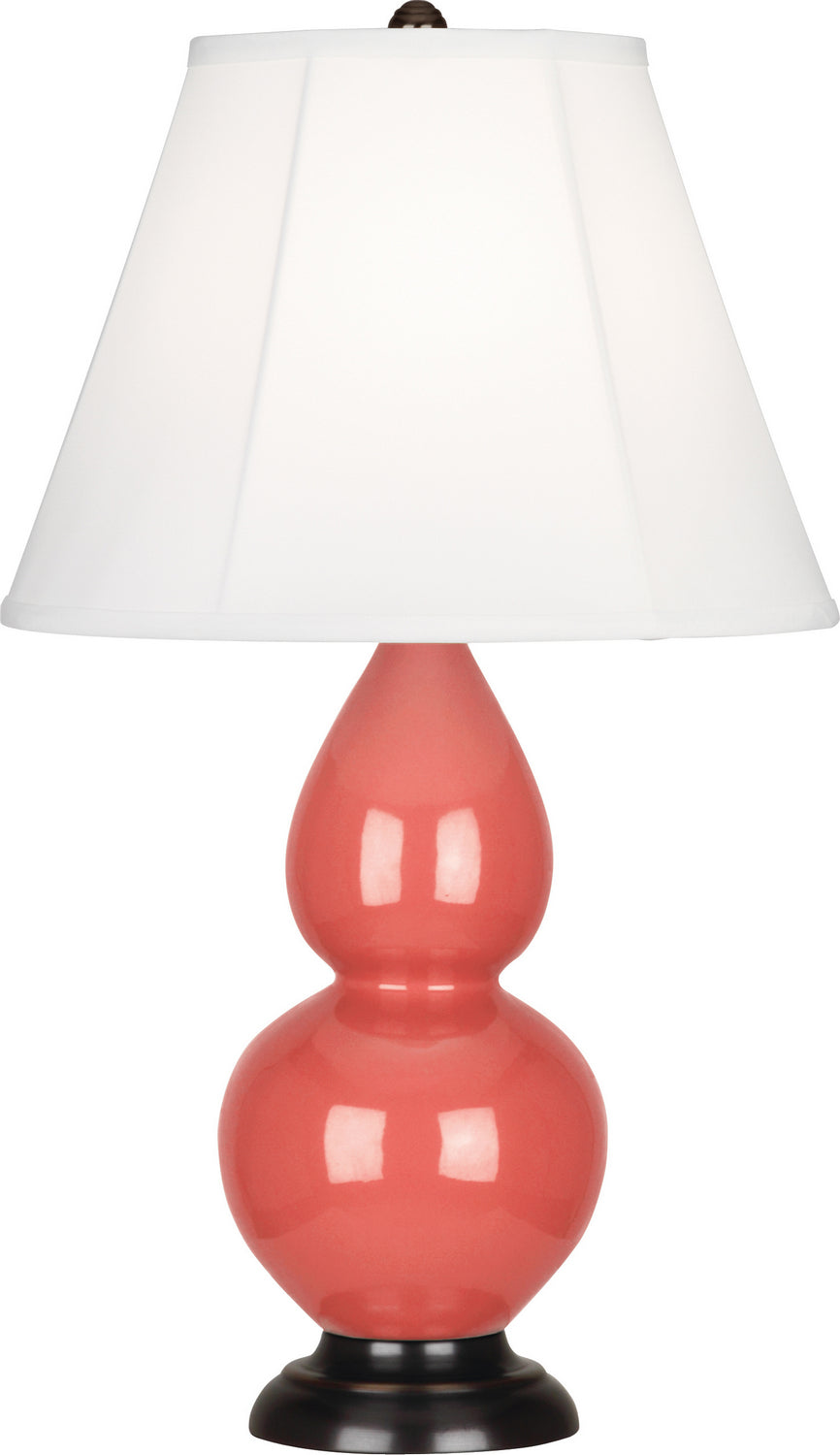 Robert Abbey Lighting ML11 Small Double Gourd Lamp Melon Glazed W/Deep Patina Bronze