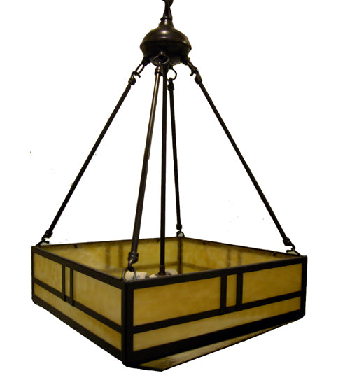 Meyda Tiffany Double Bar Mission 79922 Pendant Light - Timeless Bronze