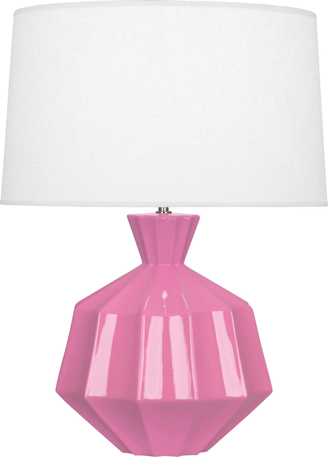 Robert Abbey Lighting SP999 Orion Lamp Schiaparelli Pink Glazed