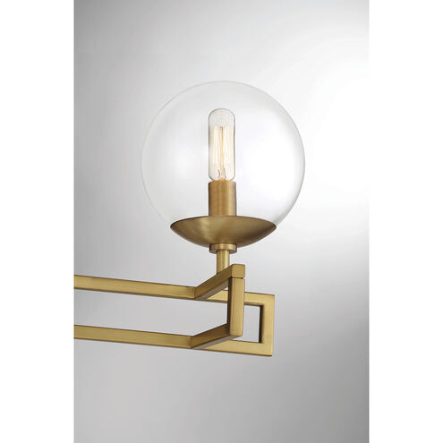 Savoy House Crosby 8-1860-3-322 Bath Vanity Light 24 in. wide - Warm Brass