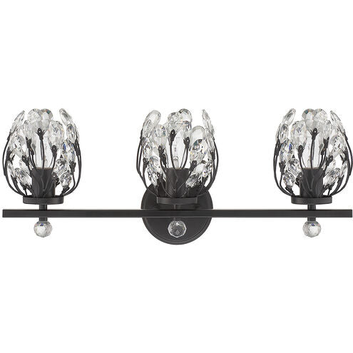 Savoy House Moreno 8-6601-3-BK Bath Vanity Light 24 in. wide - Matte Black