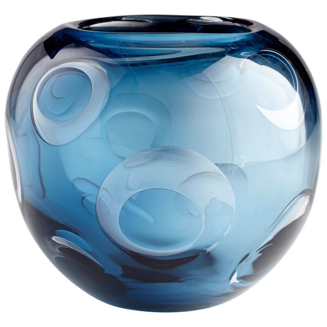 Cyan 07270 Vases & Planters - Blue