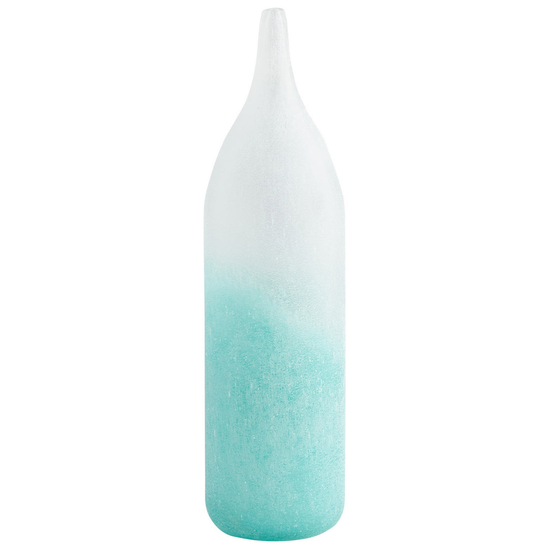Cyan 07289 Vases & Planters - Sky Blue And White