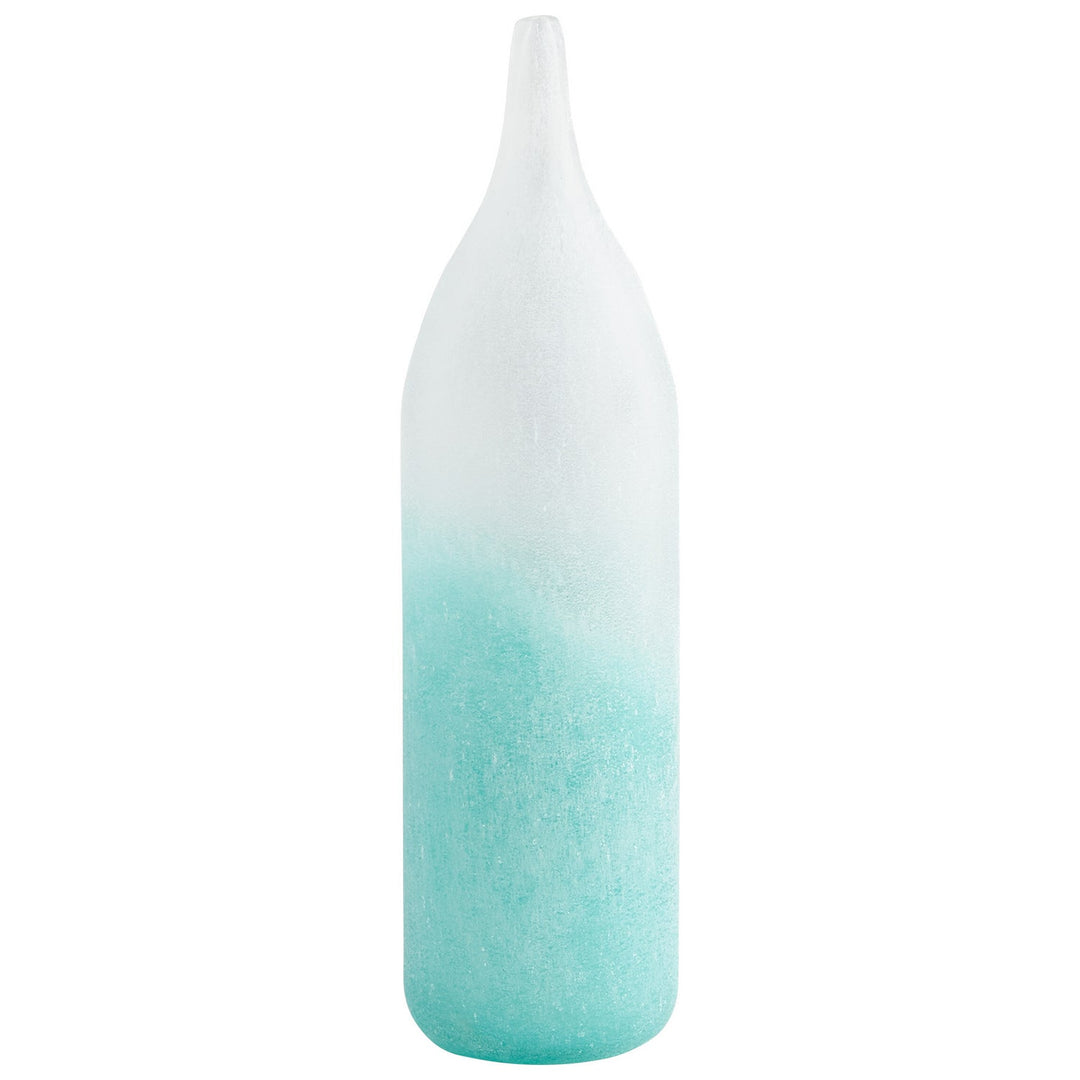 Cyan 07289 Vases & Planters - Sky Blue And White