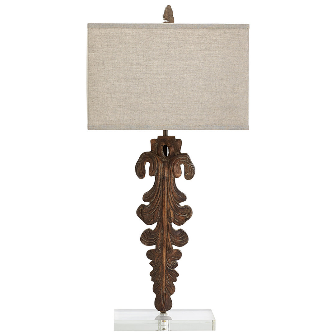 Cyan 07683 Table Lamps - Limed Gracewood