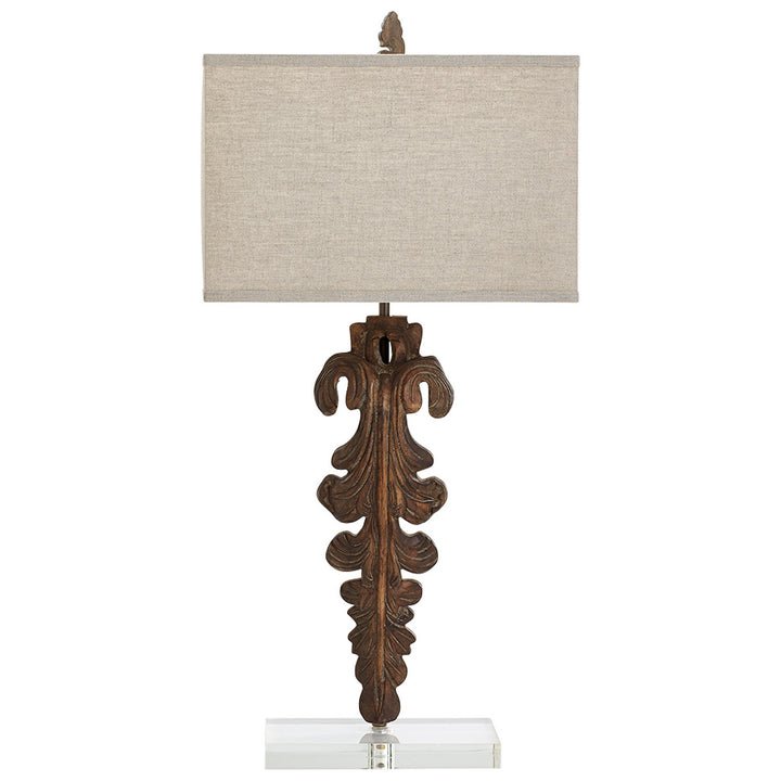 Cyan 07683 Table Lamps - Limed Gracewood