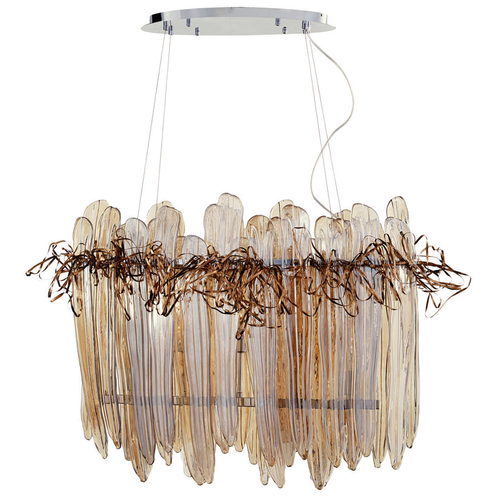 Cyan Design Thetis 07984 Pendant Light - Chrome And Copper