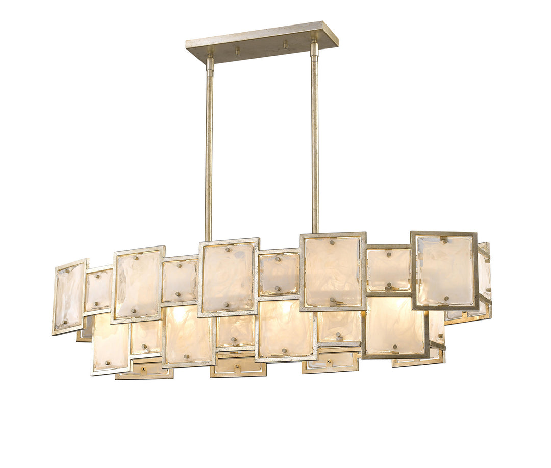 Mariana Skyler 256628 Pendant Light - Silver Leaf