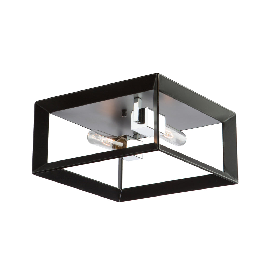 Artcraft Vineyard AC10063BC Ceiling Light - Black & Chrome