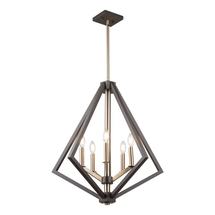 Artcraft Breezy Point AC10685BZ Chandelier Light - Bronze