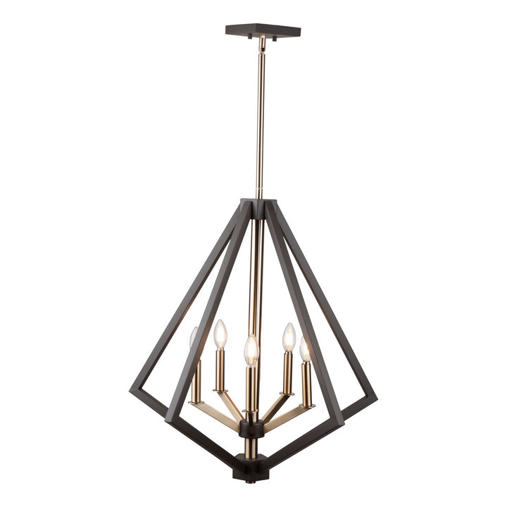 Artcraft Breezy Point AC10685BZ Chandelier Light - Bronze