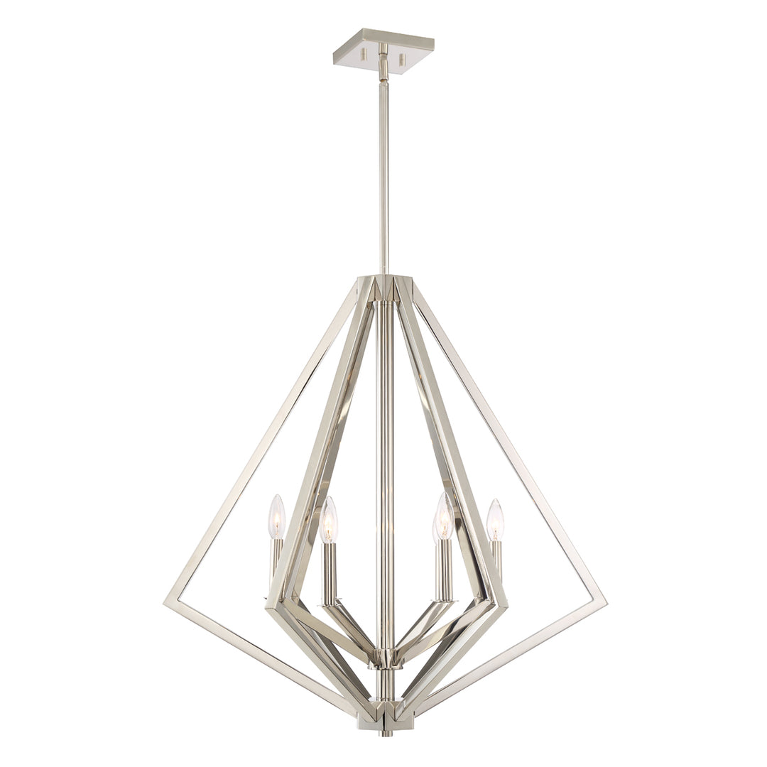 Artcraft Breezy Point AC10686PN Chandelier Light - Polished Nickel